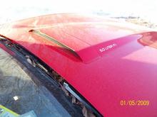Functional hood from 1985 Trans Am