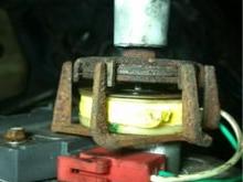 Distributor with new pick up coil..