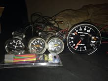 5&quot; tach with memory playback plus the enteral shift light
I think. Sport Comp series is the best muscle car gauges