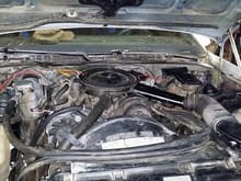 Engine compartment when purchased