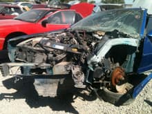 totaled..