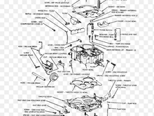 Choke rod and choke lever.