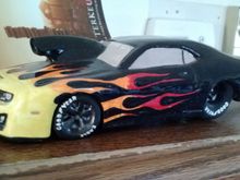 1st car i tried. 2013 ZL1 drag car