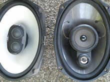 6x9 speaker upgrade. Polk vs old kenwoods.