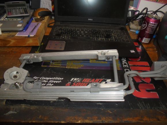 Fuel rail assembled.