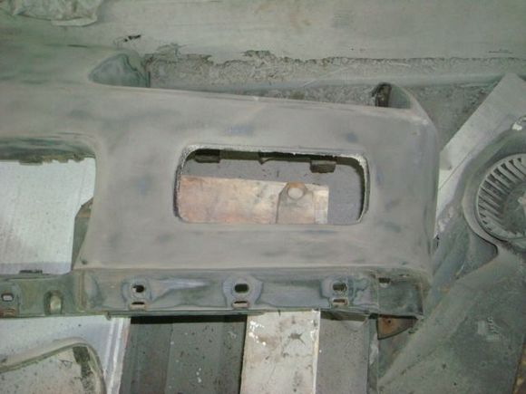 Driver side cut out.