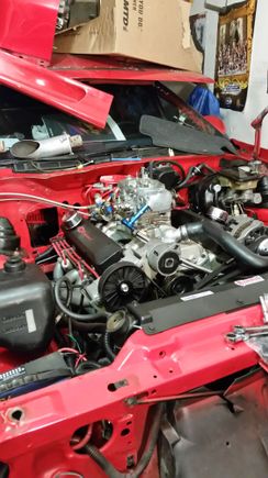 getting closer at least the engine is now in it