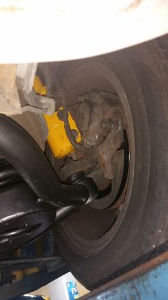 Koni Yellow front strut