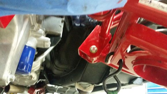 Trans Dapt SBC brackets with Spohn Chrome Moly K member for SBC
