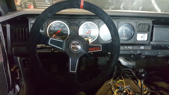 Sparco Monza steering wheel
