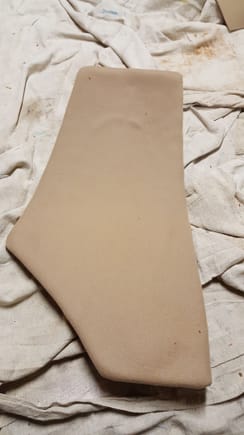 newly recovered sail panel