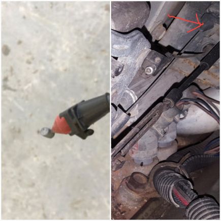 Does the throttle body cable from the accelerator has a barrel that hooks up to the throttle body linkage like the one in the picture left from yours.