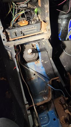 Shifter temporarily installed to see fitment with plastics. 