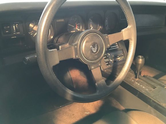 100% factory wiring and interior. PRND21 shifter works well with TH350 (1982 was only third gen without overdrive trans)