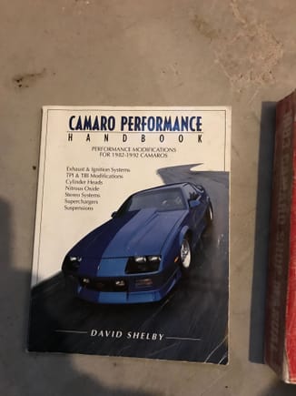 Camaro performance handbook $20 shipped