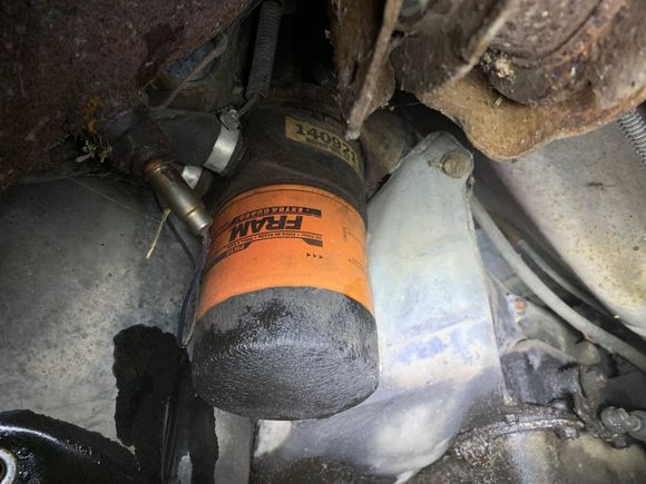 Factory oil cooler and heat exchanger.