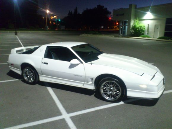 took all the old burgundy stripe off that was about 60% there....looking clean