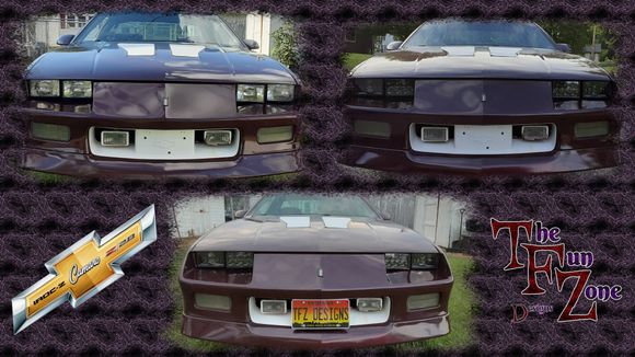 A friend wanted to see side by side photos of the old and new headlight setup to see how much of a difference it made. I'm gonna repaint those rings around the fog lamps soon. The one has the paint chipped off and it bothers me. Later down the road I'm gonna replace them altogether with LED lamps to better match the headlights