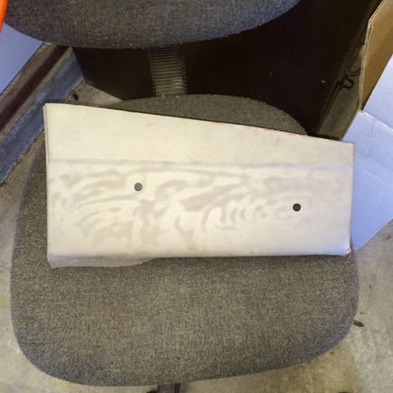 After a trip to the blasting cabinet