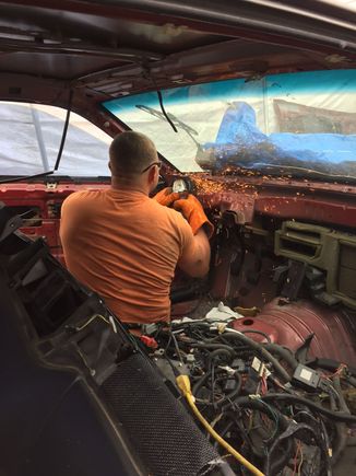 note the 4th gen a/c box ready for the dash