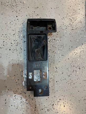 Manual console plate $100 (ashtray door is cracked)