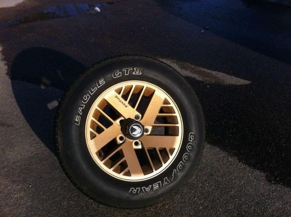 Original wheels but needs new tyres