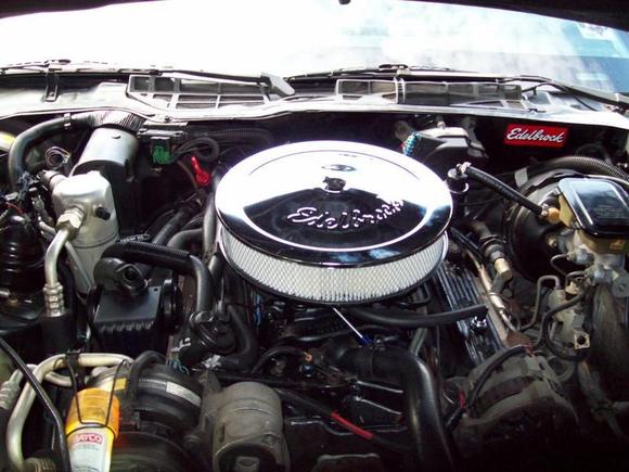 air cleaner installed
