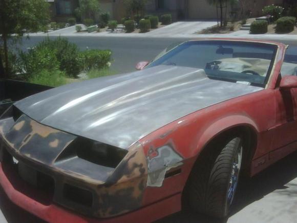 maybe i shoulsa just shot some clear on the hood