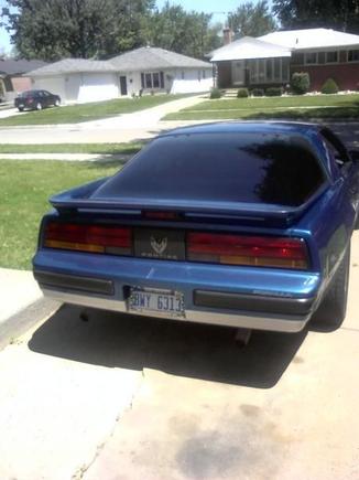 Firebird Rear Before