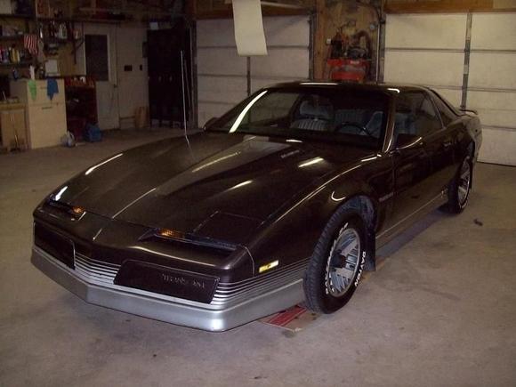 Picture of my Trans AM sitting in my garage. Being awesome.