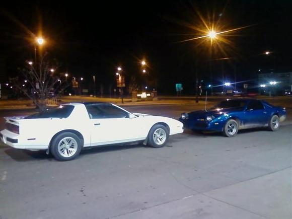 My 88 firebird formula and friends 82 trans am