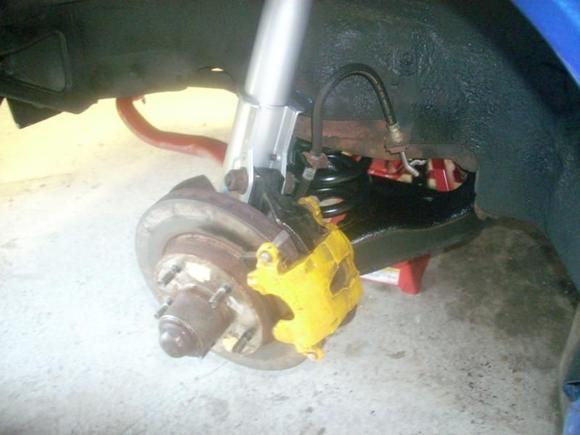 Drivers side going back together