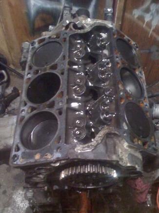 started tear down