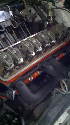 New heads, push rods, and lifters