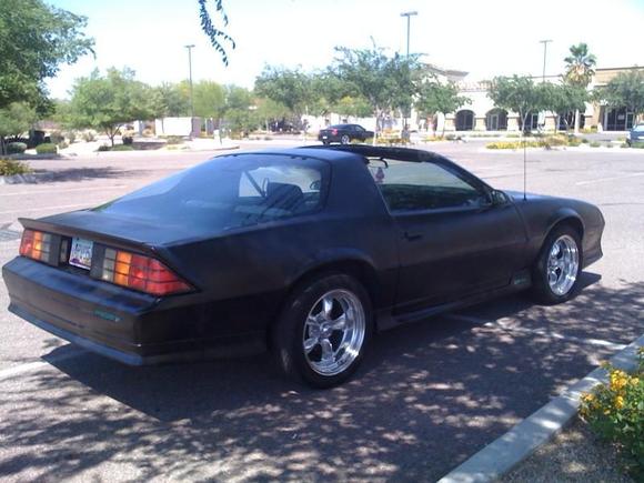 Satin Black rattle can Deceased :(