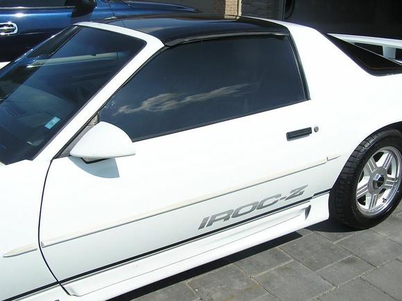 just after the windows were tinted