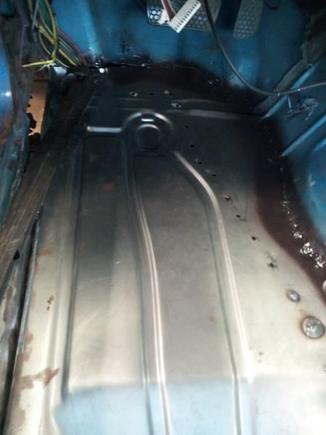 New driver side welded on