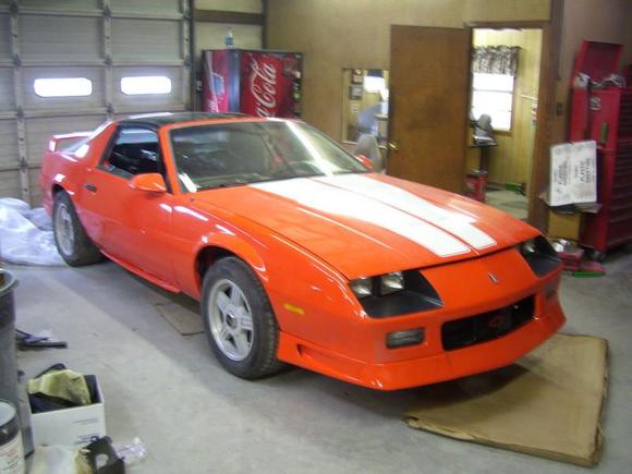Custom color 1969 hugger Orange