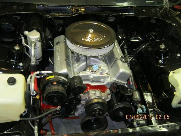 The Motor installed