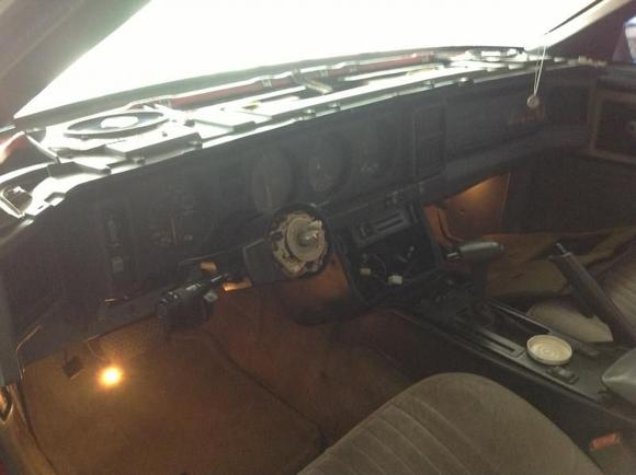 Interior, got lots of work