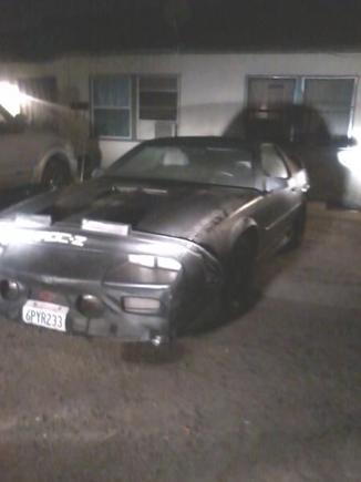 Has the smc z28 hood i belive. With an iroc mask.