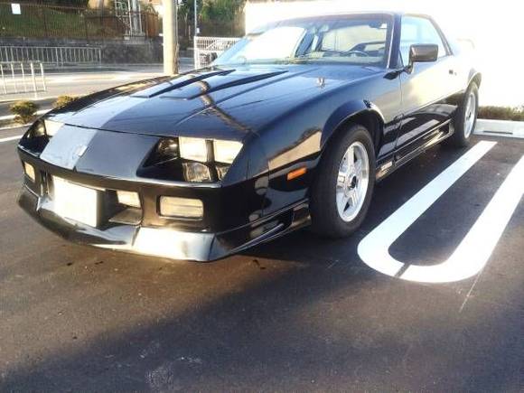 Japanese 1992 Chevrolet Camaro Z28 with fold away mirrors