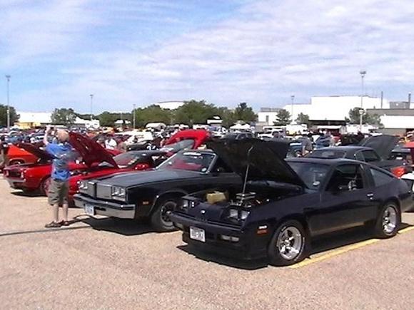me and my dad on the hot rod power tour!! his car might not be popular but it looks pretty sharp and is a blast to drive