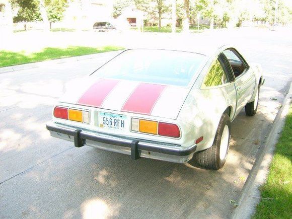 1980 Chevy Monza w/ 350 and narrowed 9 in. Ford, 4 link rear suspension