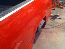New paint for the bed!!! Woot!