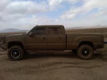 found a mud hole in the desert