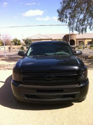 front of truck