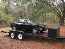 Superbowl Sunday, Febuary 6th, 2011, Drove from Sarasota FL to Tallahassee FL and back to pickup the rolling chassis.