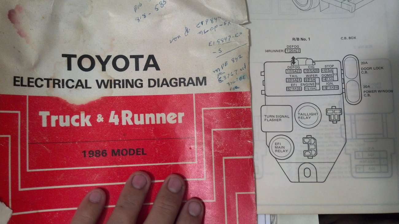 toyotacampersgroups.io Brake lights fuse keeps blowing
