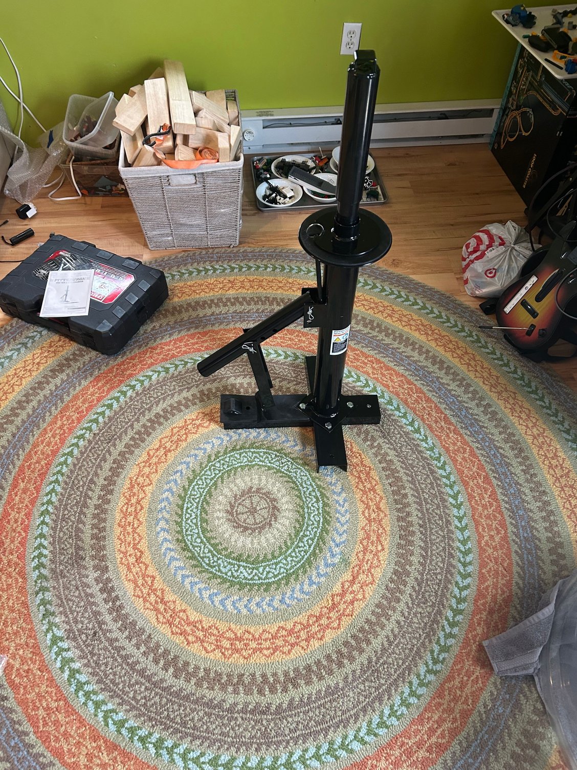 Manual tire machine, $65 at HF